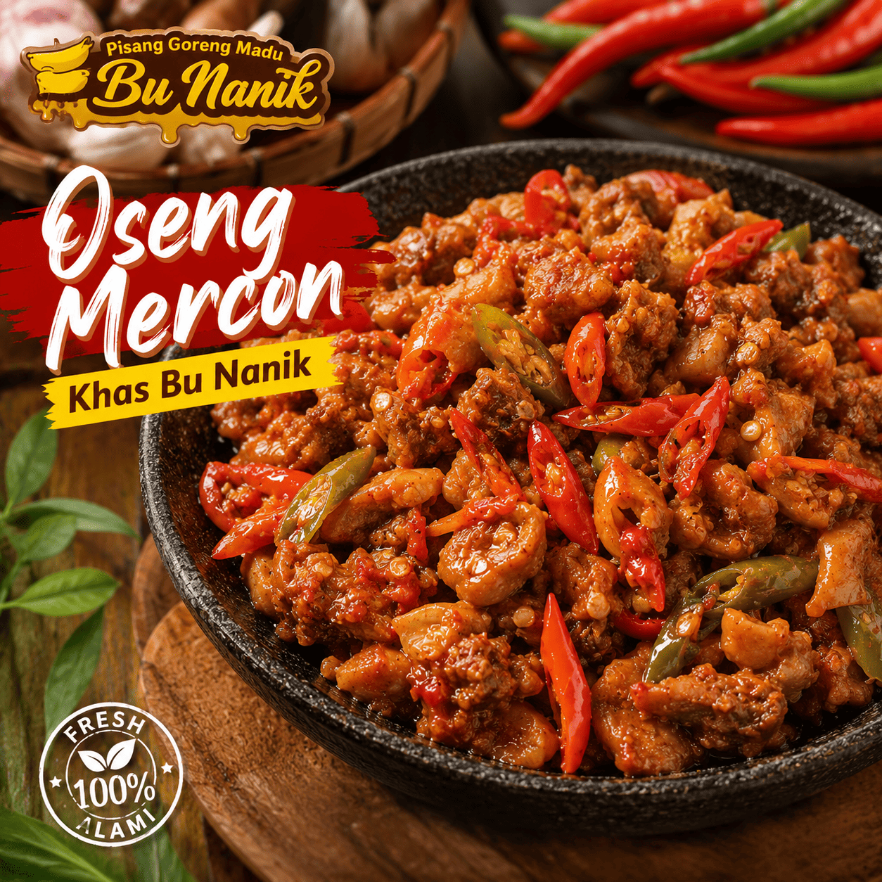 Oseng Mercon khas Bu Nanik